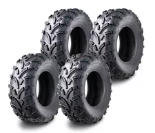 25x10-12 25x10x12 Complete Set WANDA Lit Mud ATV Tires fit 05-06 Kubota RTV 900