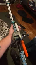 fishing rod and reel