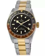 New Tudor Black Bay GMT S&G Black Dial Steel and Men's Watch M79833MN-0001