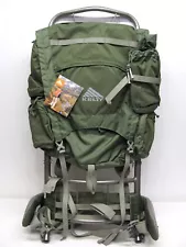 NEW! Kelty YUKON 3000 ci 49 L Cyprus Green Sz M/L External Frame Backpack