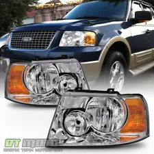 2003-2006 Ford Expedition Headlights Headlamp Replacement Left+Right 03 04 05 06