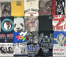 Lot Of 45 Vintage Y2K 90s Travel Destination Nature Sports Mix Sizes Shirts ,Etc