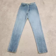 Guess Jeans Original 1050 Blue Denim Size 28 High Waist USA Vintage 25X30