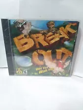 Break Out Off The Wall Fun PC Computer Game classic arcade brick break For Sale