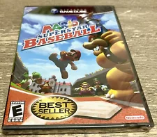 MARIO SUPERSTAR BASEBALL NINTENDO GAMECUBE 2005 BRAND NEW SEALED FACTORY SEALED