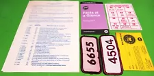 Chicago Transit Authority Facts, Soft Badges, Bus Instructor Card, Fare Box Menu