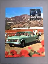 1965 Dodge Crew Cab Truck Vintage Sales Brochure Catalog - D200 D600 D700 W500