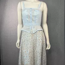 New ListingVintage Gunne Sax by Jessica Prairie Maxi San Francisco Floral Cottagecore Hipp