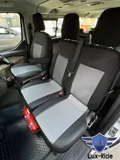 TAILORED SEAT COVERS For FORD TOURNEO CUSTOM 9 SEATS 2013-2017 ART. LEATHER sale