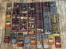 WWE Raw Deal Lot Of 171 Total Cards, Rares Uncommons Commons