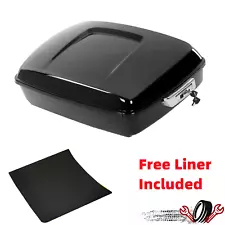 10.7" Chopped Tour Pak Pack Trunk For Harley Davidson Touring Street Glide 14-24