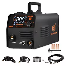 HZXVOGEN 3 IN 1 200A 100V Portable MIG Welder ARC LIFT TIG Welding for beginners