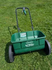 scotts lawn fertilizer drop spreader