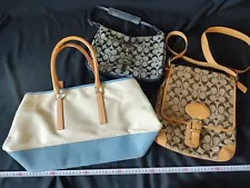 Pre-Owned wholesale Bulk sale lots of used Coach hand bags 3-PCS set-g0906-3