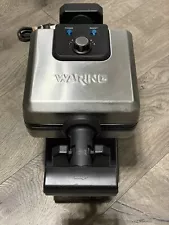 Waring Pro Belgian Waffle Maker 4-Slice WMK250SQ TESTED WORKS GREAT