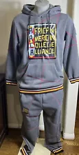 African American College Alliance AACA Hoodie Sweatshirt 91 Classic Black Medium