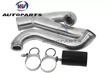 VIV 2" Aluminum Turbo Outlet Pipe Upgrade Kit 07-13 For BMW 1M/135i/535i/Z4 N54