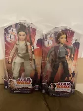 Star Wars Forces Of Destiny 11" Rey Of Jakku & Jyn Erso Figure Doll Set