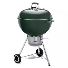 Weber 22 in. Original Kettle Charcoal Grill Green - Total Qty: 1