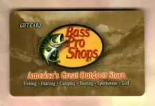 BASS PRO SHOPS Mountain Lake ( 2004 ) Gift Card ( $0 )