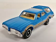 1971 Oldsmobile Vista Cruiser Wagon Matchbox 2021 MBX Wagons Blue 1:68 Loose