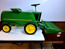 Scale Model Ertl USA John Deere Pedal COMBINE 9870 STS Toy Tractor RARE