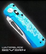 WinterBlade Batch 1 Severn Collector Edition Magacut Blade Blue Aluminum Handle