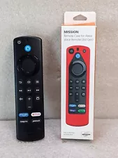 Amazon Alexa Voice Remote (3rd Gen) with TV Controls + New Skin Cover