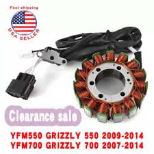 Clearance sale 2pcs Generator Magneto Stator Coil Fit For YAMAHA YFM550 YFM700 (For: 2010 Yamaha Grizzly 700)