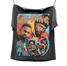 wu tang vintage t shirt Modern Boot Large