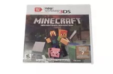 BRAND NEW FACTORY SEALED MINECRAFT GAME FOR NINTENDO 3DS PLATFORM