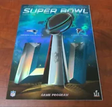 NFL 2017 Super Bowl LI Game Program New England Patriots vs. Atlanta Falcons