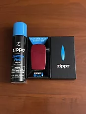 Zippo Blu2 Butane Fuel Gas Lighter & Refill, Candy Apple Red 30052 - Make Offer