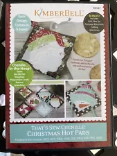 KimberBell Machine Embroidery CD That’s Sew Chenille: Christmas Hot Pads