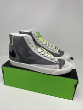 NEW Nike Blazer Mid 77 Oregon Ducks PE Gray Shoes (FD0235-001) Men's Size 10.5