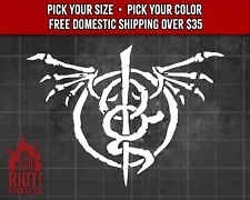 Lamb of God Logo Decal for Car Band Logo Sticker for Laptop Death Metal