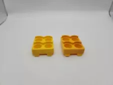 Fisher Price Little People 1980’s Theatre Seats For 2500 Main Street Set of 2