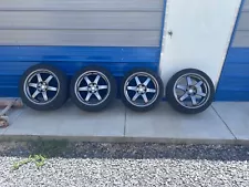 【Good condition】RAYS TE37 18 5h114.3 9.5j+30 4wheels