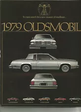 1979 Oldsmobile Sales Brochure with Cutlass, Supreme, Omega, & Starfire models