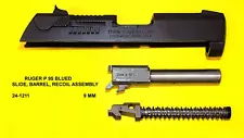 RUGER P 95 BLUED 9 MM CALIBER GUN REPAIR PARTS SLIDE BARREL RECOIL SP. 24-1211