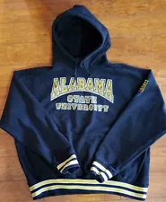 Vintage, African American College Alliance, Alabama State BLK Hoodie, Size 3XL  