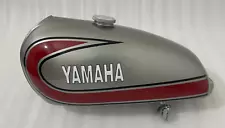 Yamaha MX250 MX 250 MX360 SC500 1973 1974 Gray Paint Steel Petrol Tank |Fit For (For: Yamaha MX250)