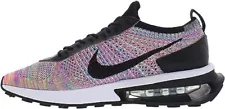 Men's Nike Air Max Flyknit Racer DJ6106-300 Black Multicolor Size 8