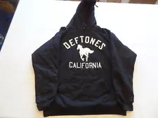 2015 Deftones California Hoodie Men’s Large Pullover Black Horse 