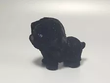 MEG Puppy In My Pocket Black Tibetan Terrier Dog Toy Mini Figure Katie Series 1