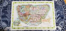 1964 Disneyland Map - Very Good Condition Vintage 29" x 42"