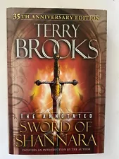 THE ANNOTATED SWORD OF SHANNARA: 35TH ANNIVERSARY EDITION By Terry Brooks