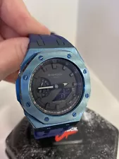 G-Shock AP Royal Oak Casio GA2100 Casioak Custom Blue