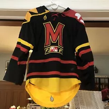 University Of Maryland Youth Hockey Jersey Used