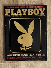 Anniversary Playboy Magazine Penny Baker 1984 January Issue Nice Ads